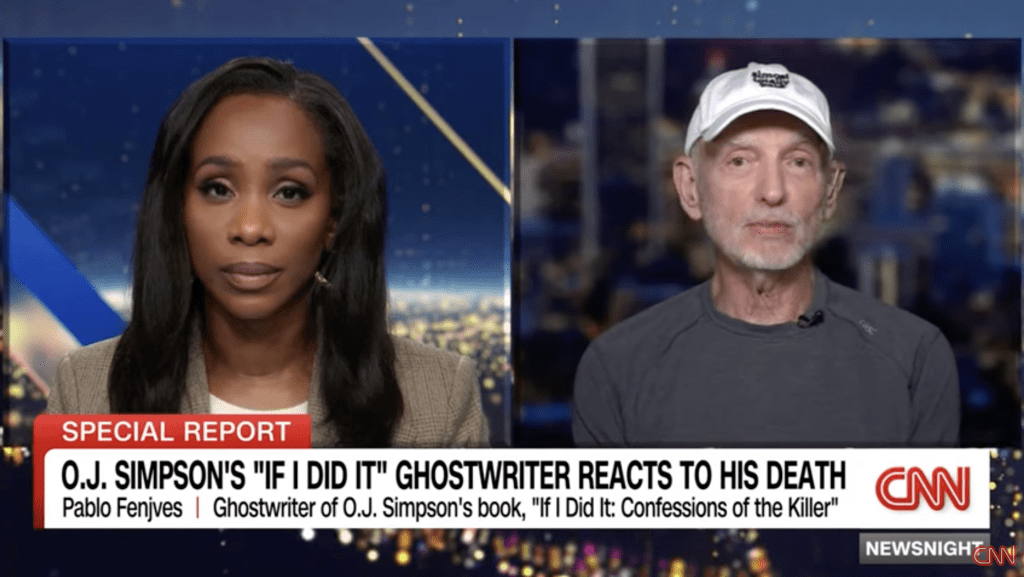 Writer reveals 'chilling' moment with OJ Simpson